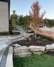 Picture hardscape retaining wall steps contractor charlotte nc weddington waxhaw lake wylie fort mill rock hill sc