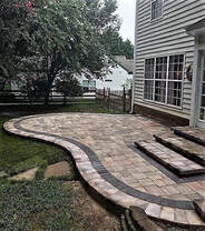 Picture paver patio contractor steps builder charlotte nc weddington waxhaw lake wylie fort mill rock hill sc