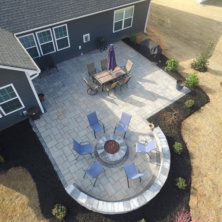 Picture outdoor living paver patio contractor charlotte nc weddington waxhaw lake wylie fort mill rock hill sc
