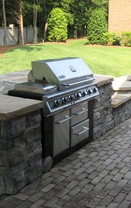 Picture outdoor kitchen contractor charlotte nc weddington waxhaw lake wylie fort mill rock hill sc