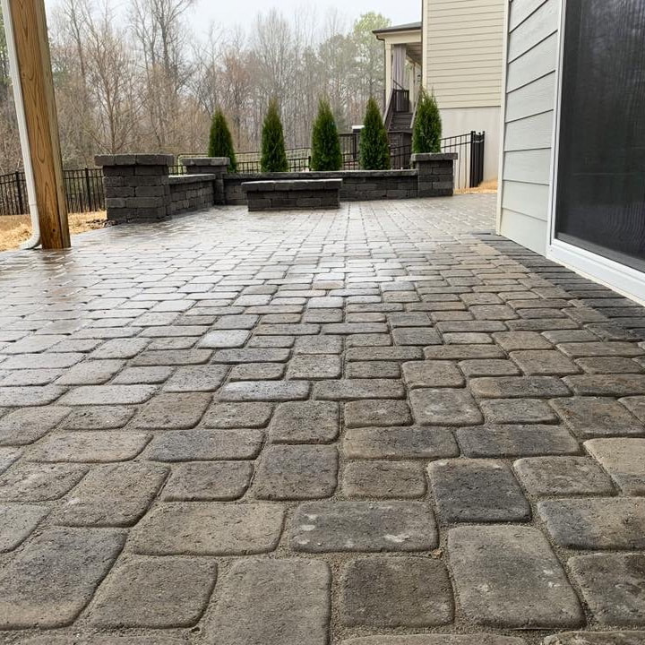 Picture paver patio contractors charlotte nc weddington waxhaw lake wylie fort mill rock hill sc