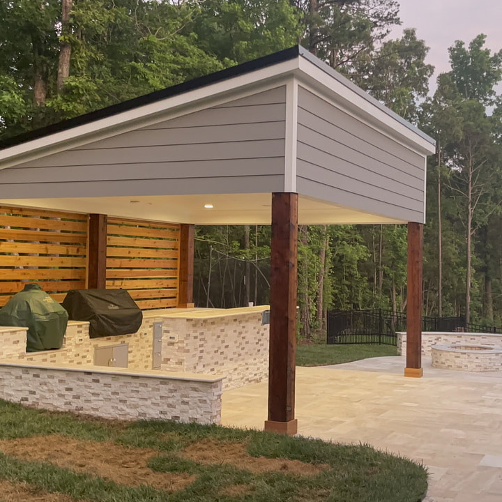 Picture pavilion building contractor charlotte nc fort mill sc lake wylie